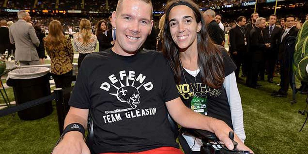 Steve Gleason, former Saints player and ALS Thriver, coming to LSU  Shreveport