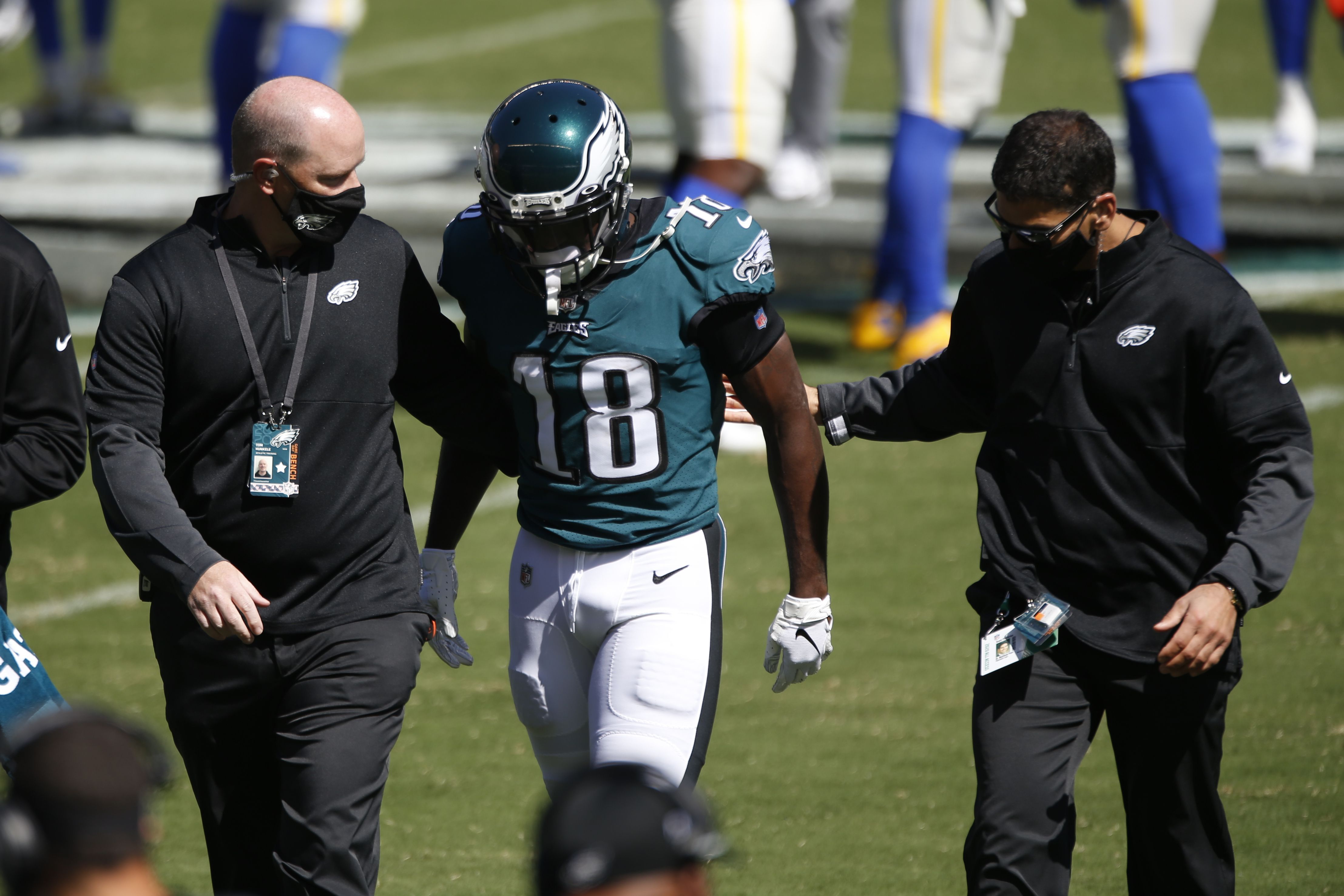 Philadelphia Eagles place safety, rookie wide receiver on injured reserve 