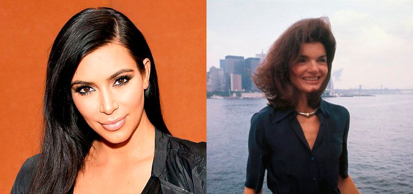 kim kardashian y jackie kennedy