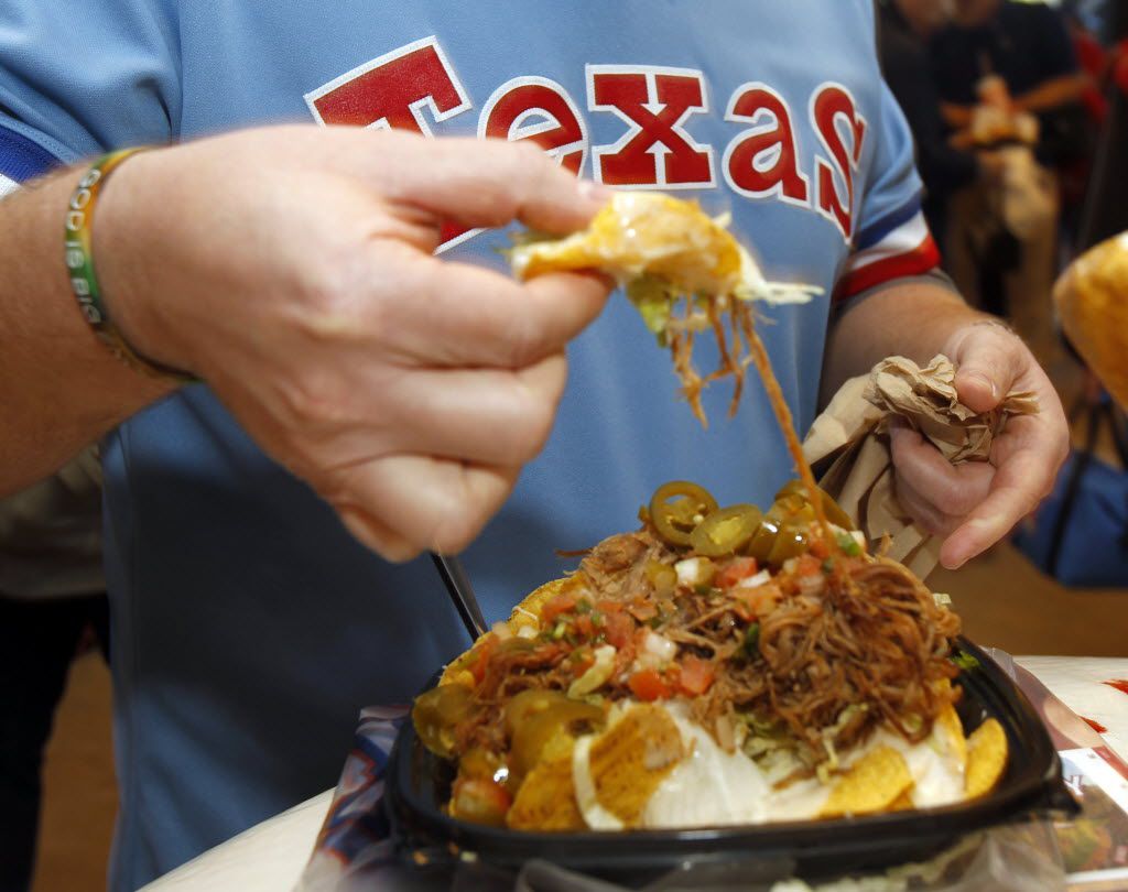 Cheesy Vegan Ballpark Nachos Arrive at Texas Rangers' Stadium