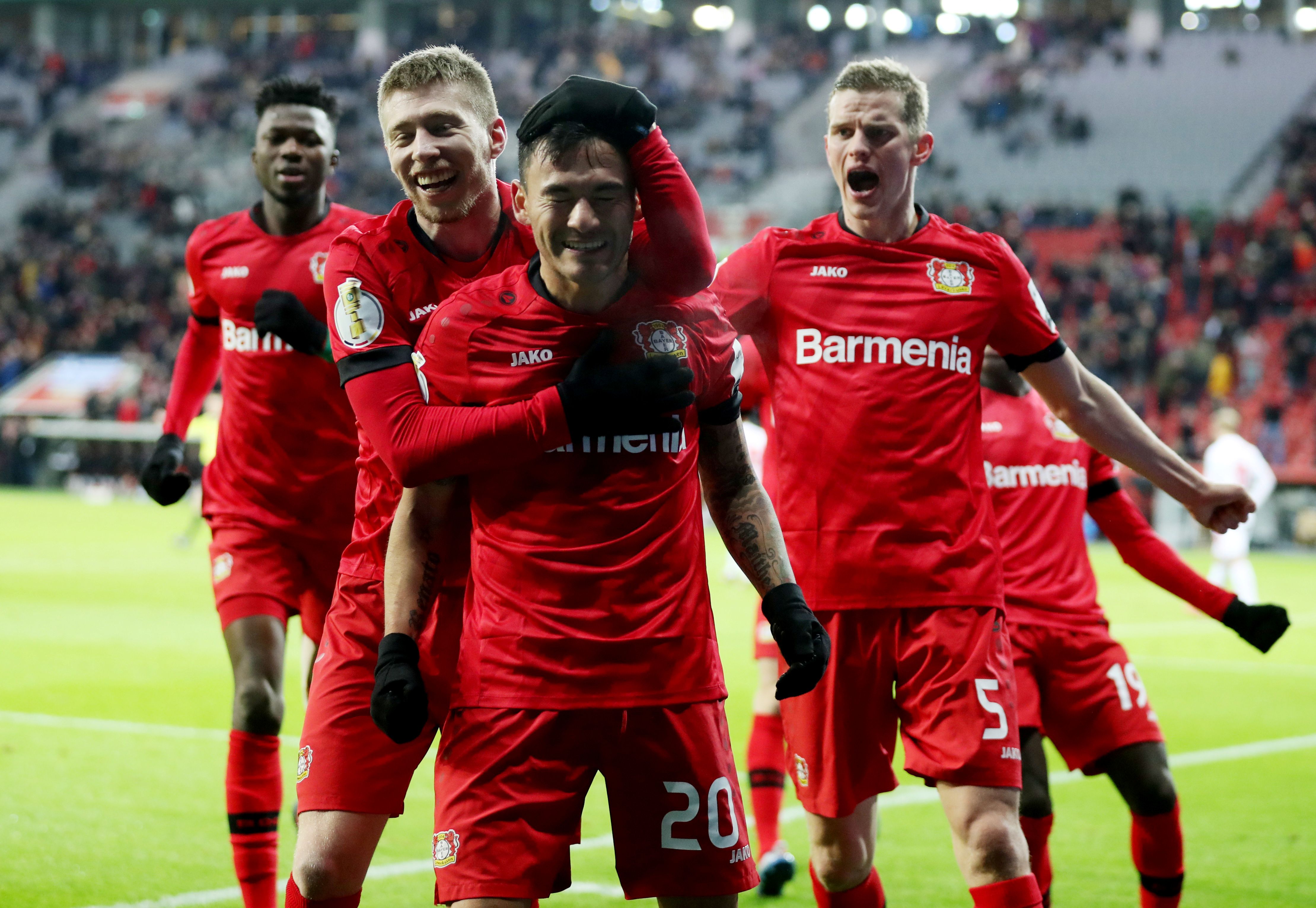 Aránguiz Bayer Leverkusen Union Berlin