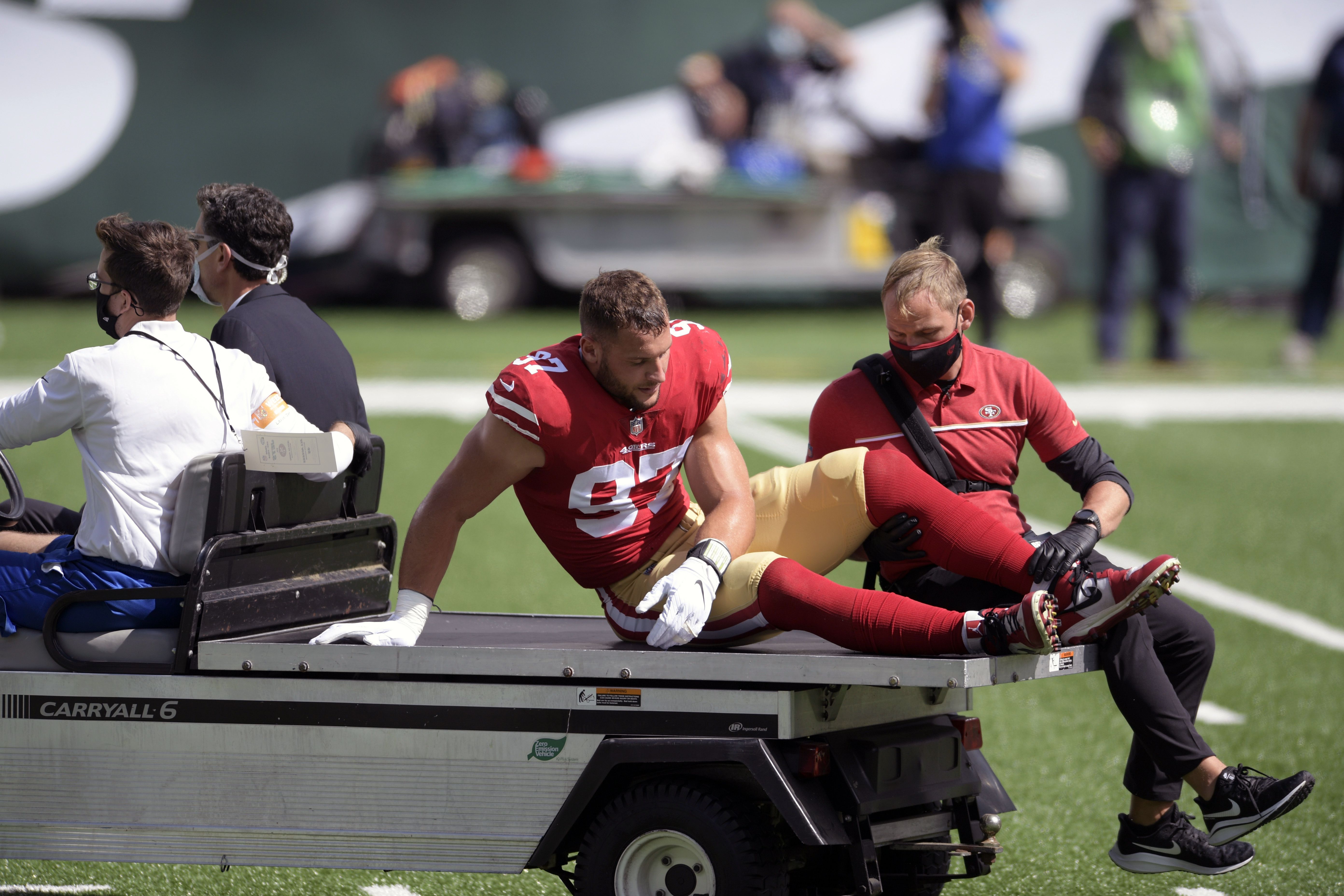 Another MetLife Stadium turf issue? 49ers tight end Jordan Reed