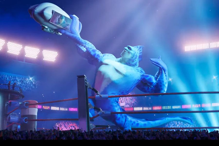 el tráiler Rumble, la primera película animada la WWE - Tercera