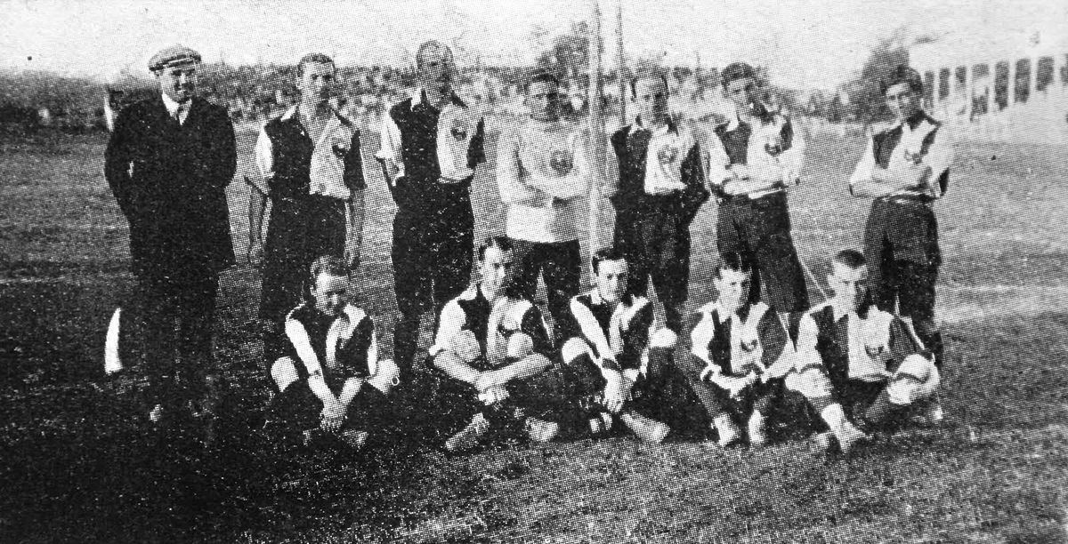 Selección chilena de fútbol, 1910.