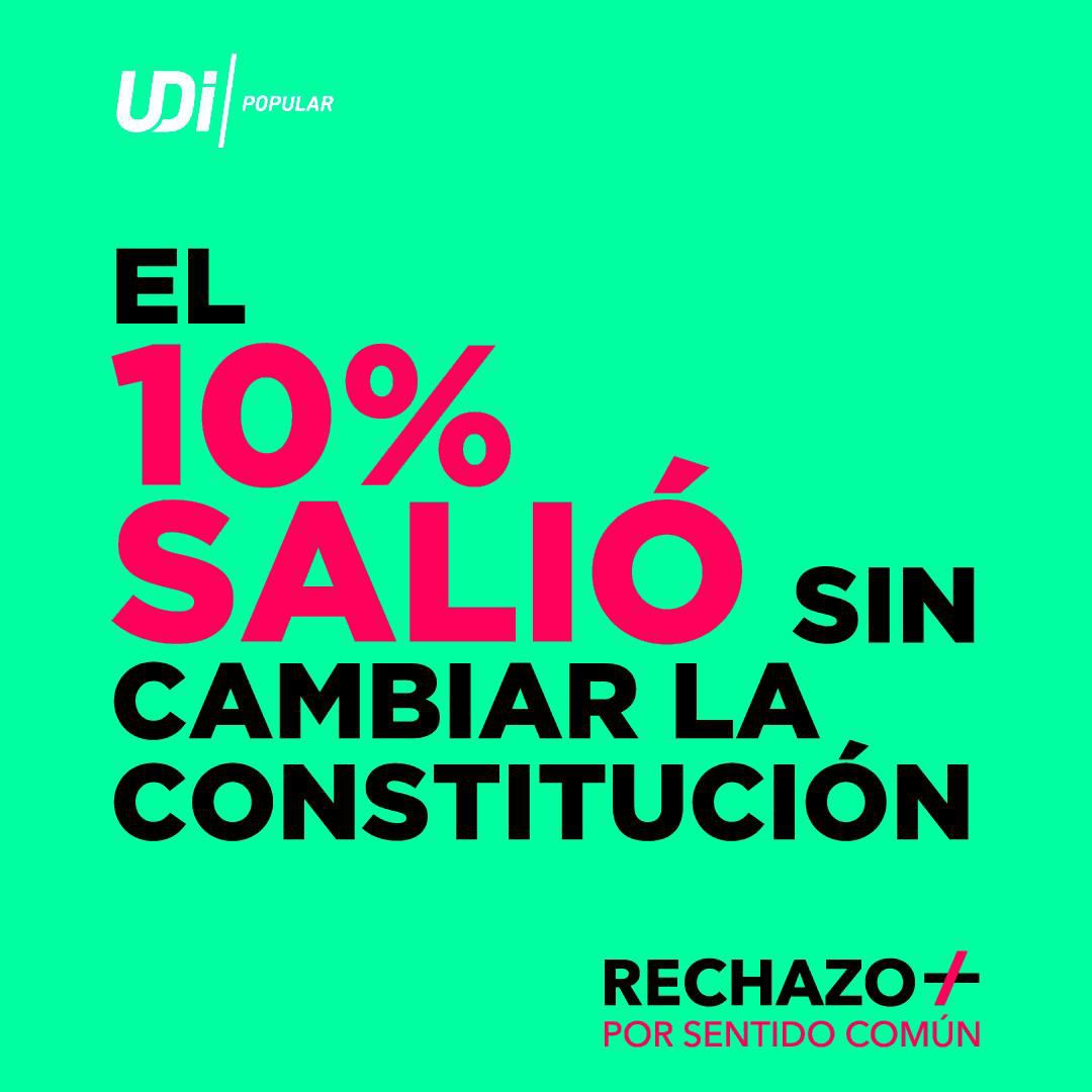 Campaña plebiscito Rechazo