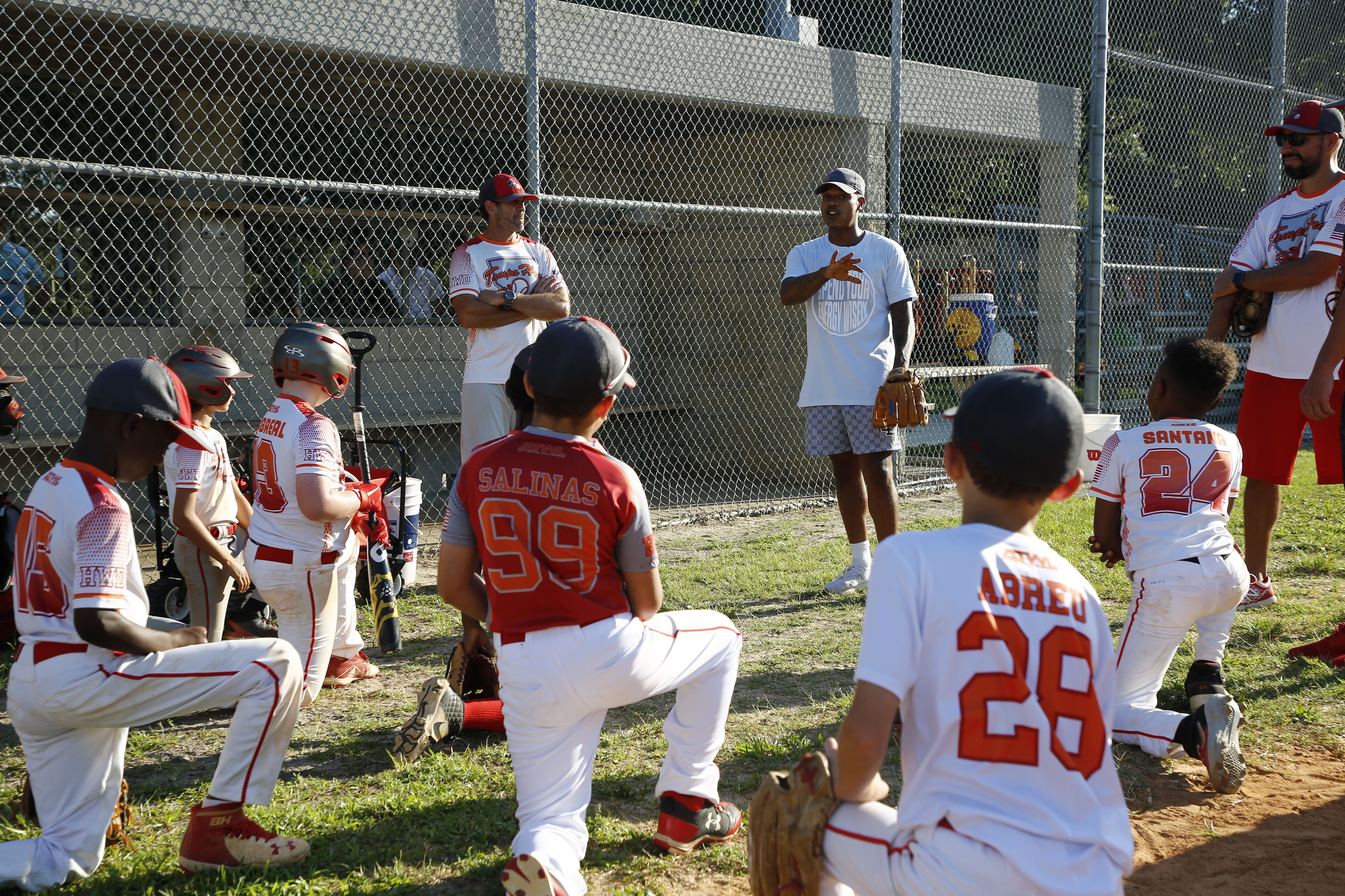 Marcus Stroman offers advice, inspiration at Tampa youth baseball practice