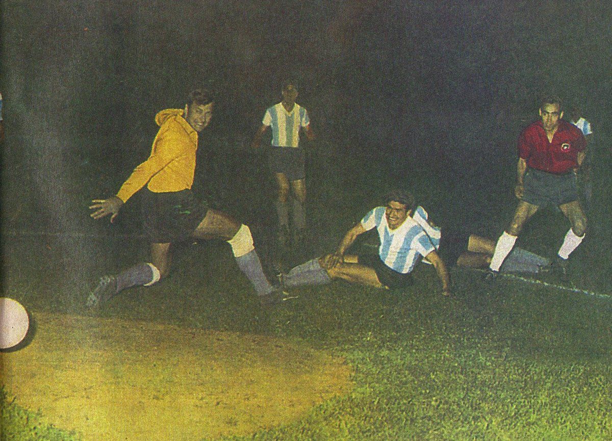 Chile 4-2 Argentina, 1959. Primer triunfo de la Roja ante la Albiceleste