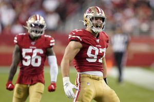 49ers' Nick Bosa fined $28,075 by NFL for block on Brian O'Neill that  Vikings called 'cheap shot' – Twin Cities