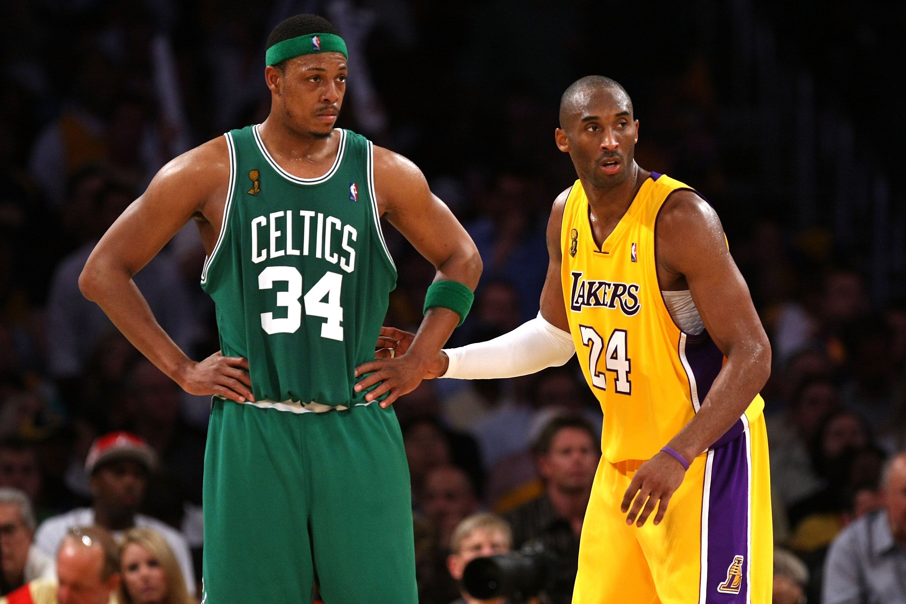 Celtics' Paul Pierce reminds haters how Kobe Bryant studied him late in his  career