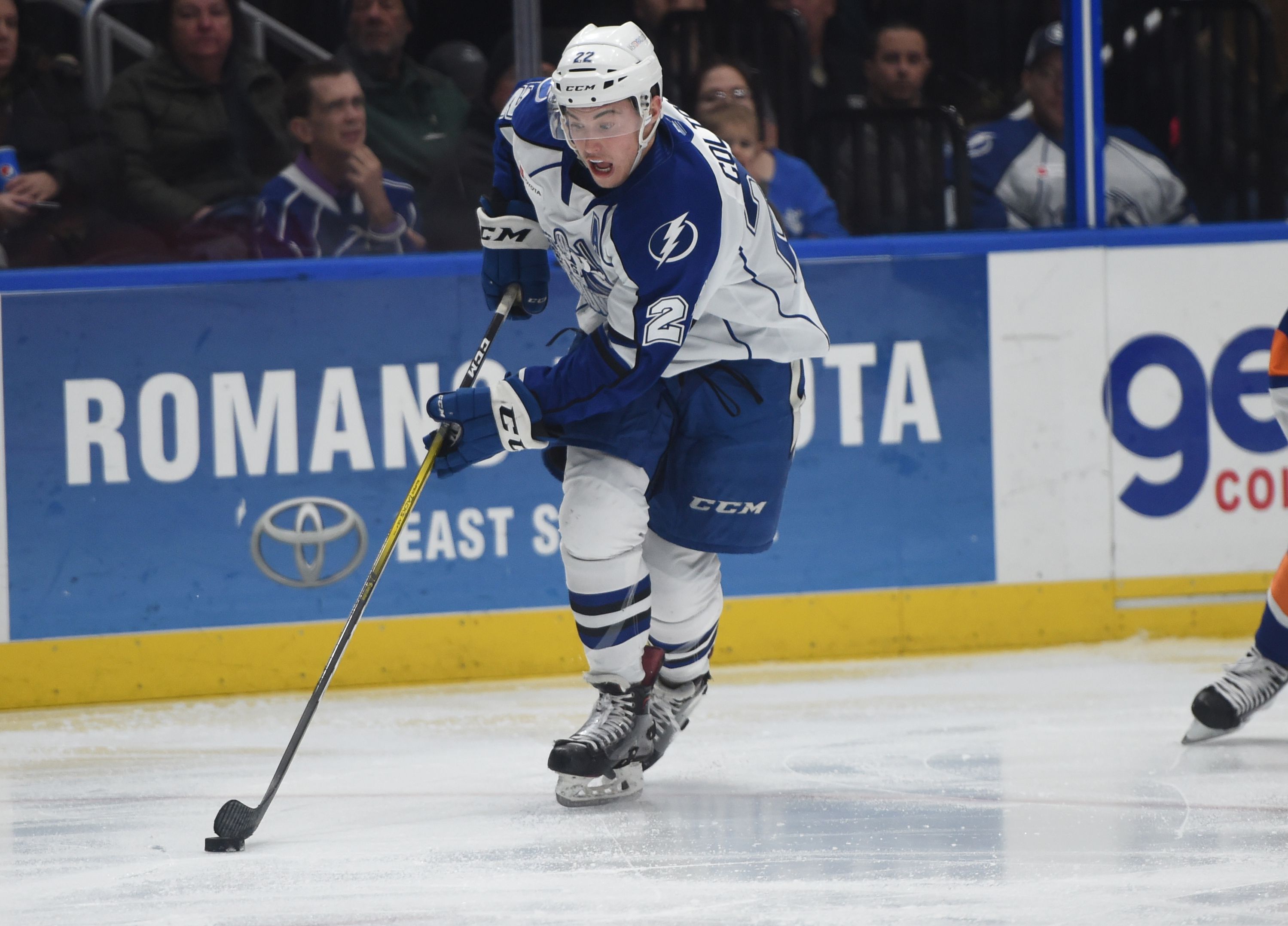 Ross Colton finds identity with Syracuse Crunch: 'He's becoming a pro' 