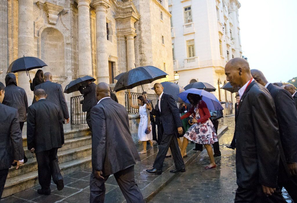 Obama launches once unimaginable visit to Cuba