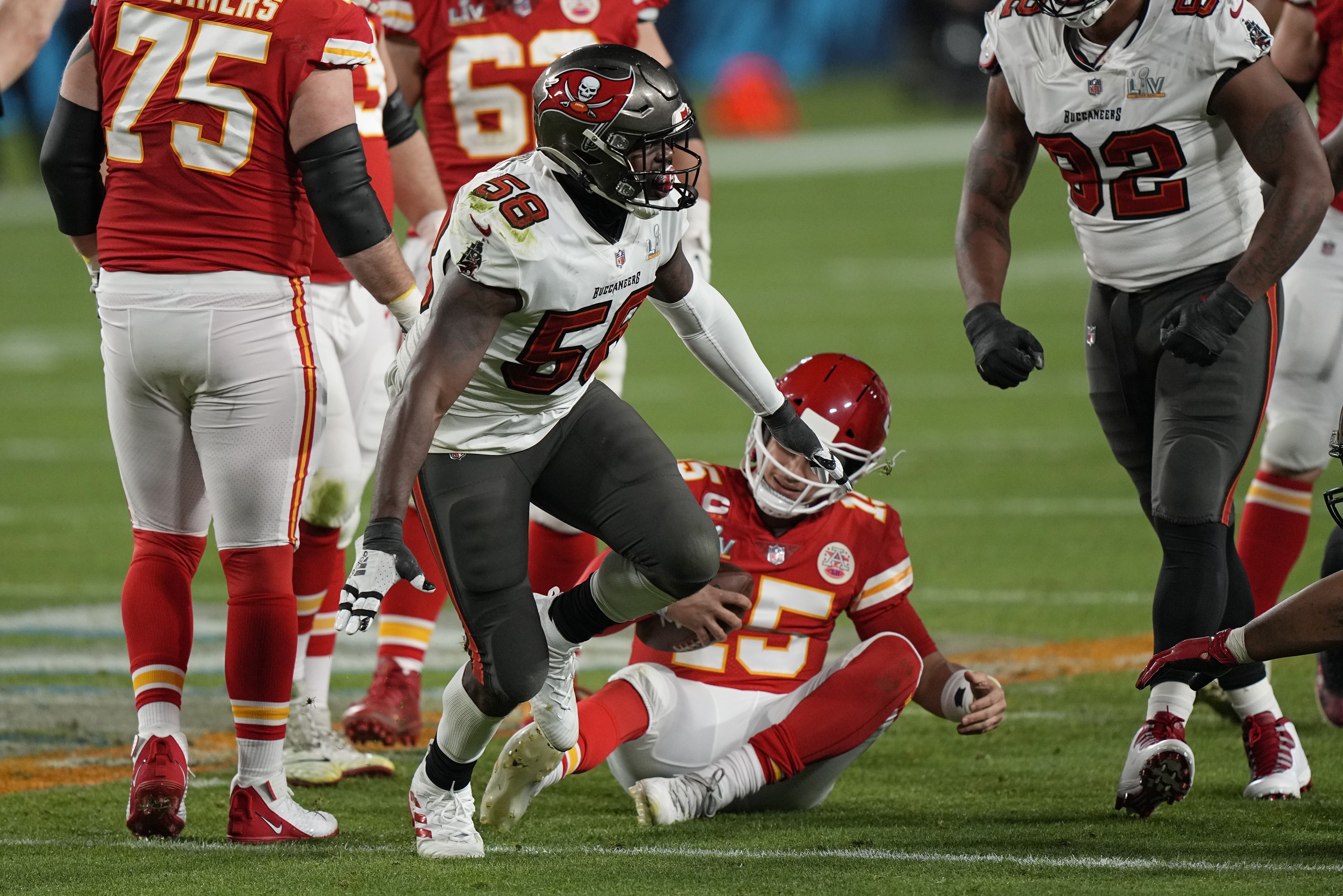 Omaha's Shaq Barrett sacks Mahomes twice, Buccaneers win Super Bowl 31-9