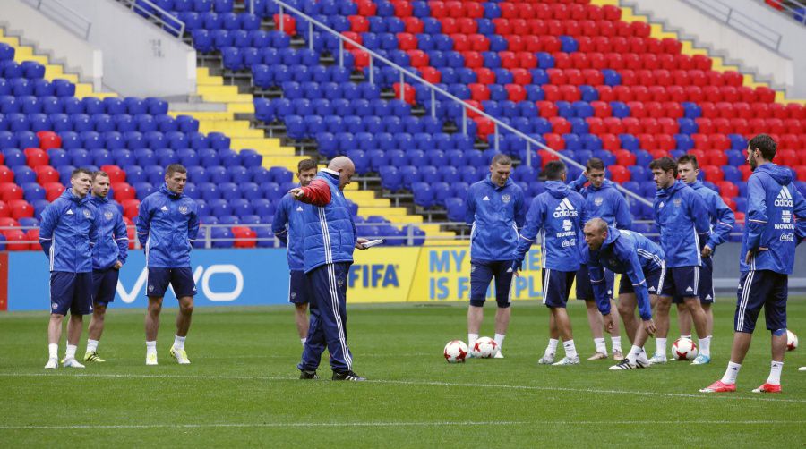 ENTRENAMIENTO DE RUSIA