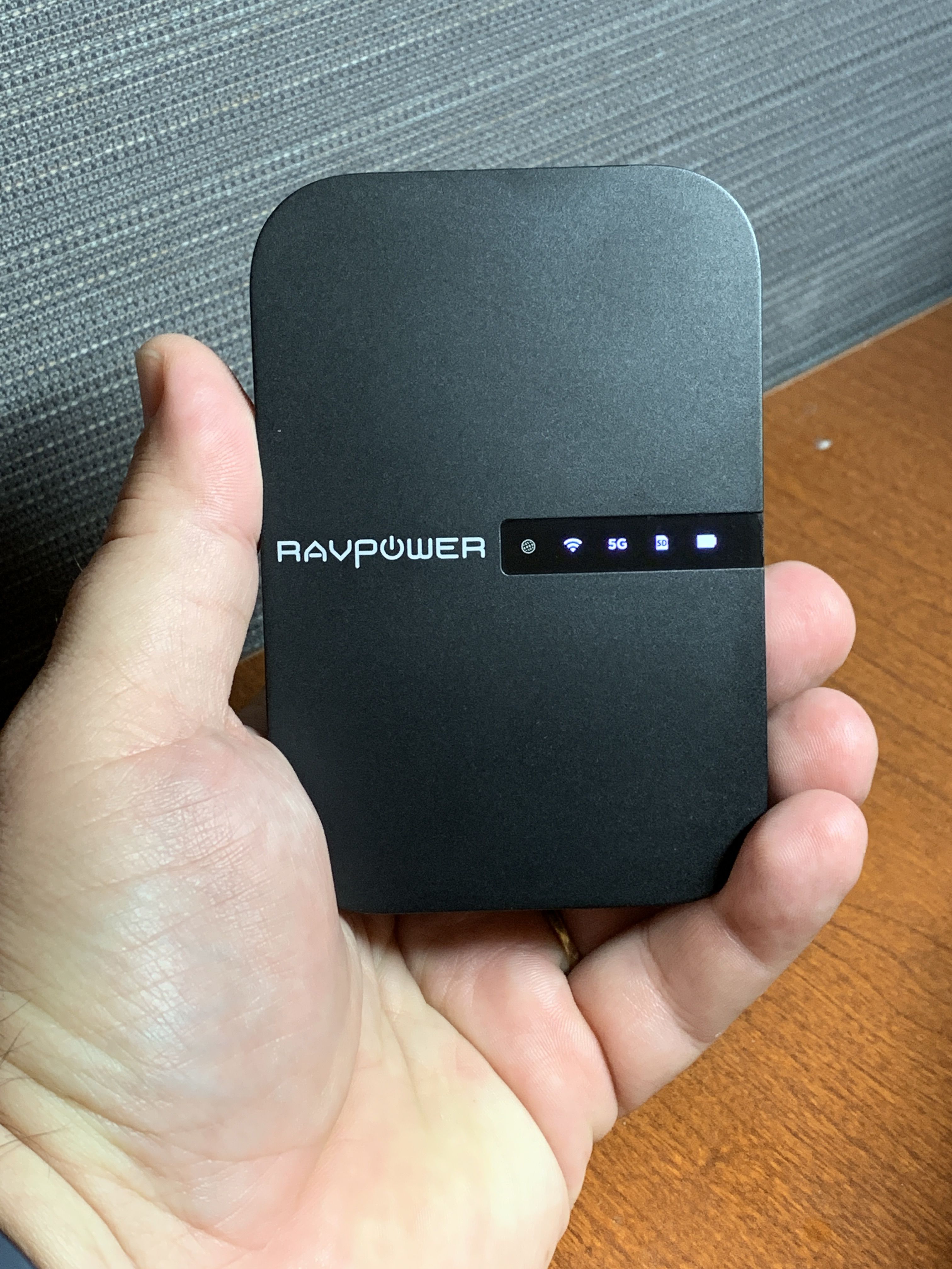 The RAVPower FileHub Is a Battery Bank, External Drive, And Travel Router  Combined Into One