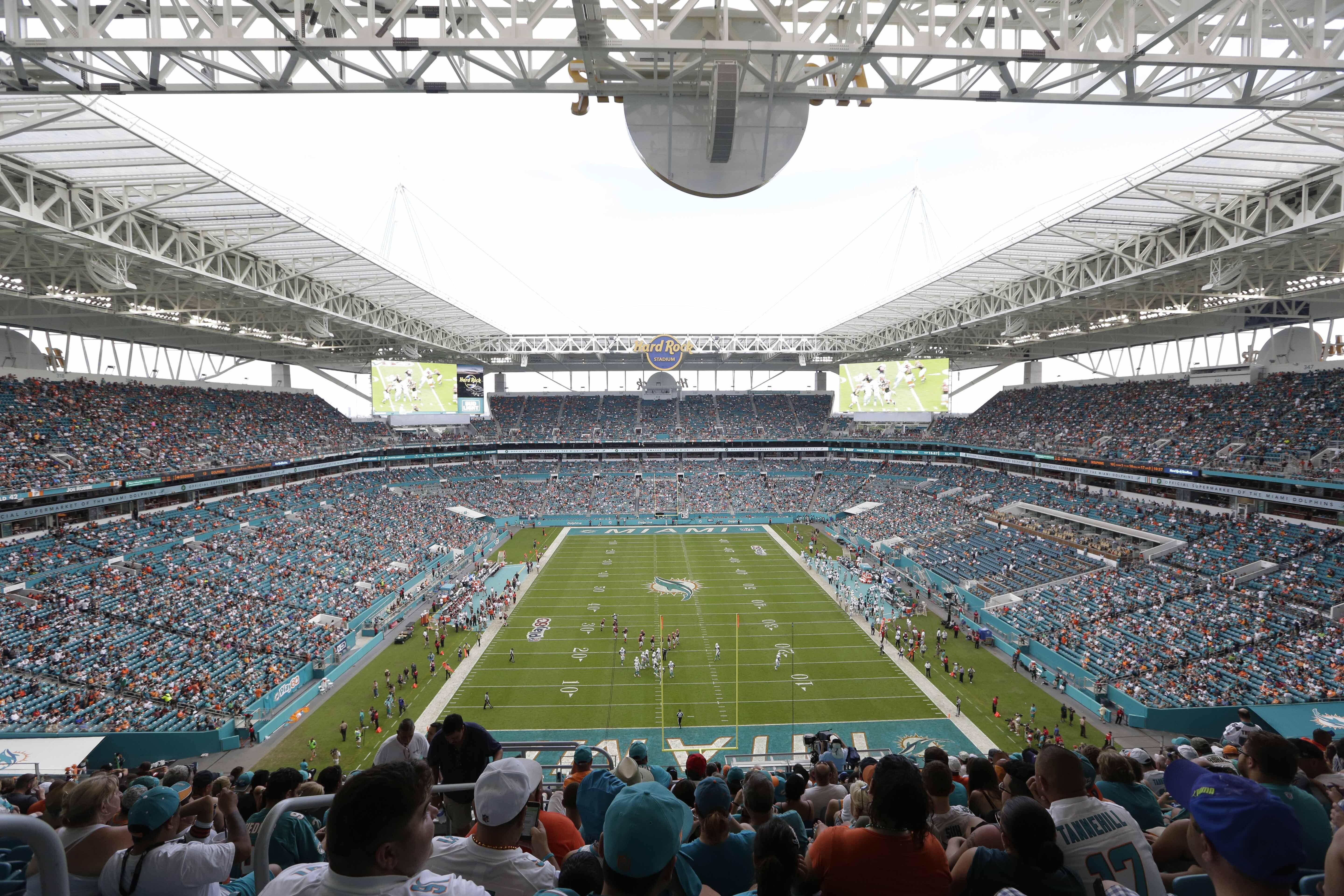 Miami Dolphins to admit 13,000 fans for NFL opener in 'risky' plan, Miami  Dolphins