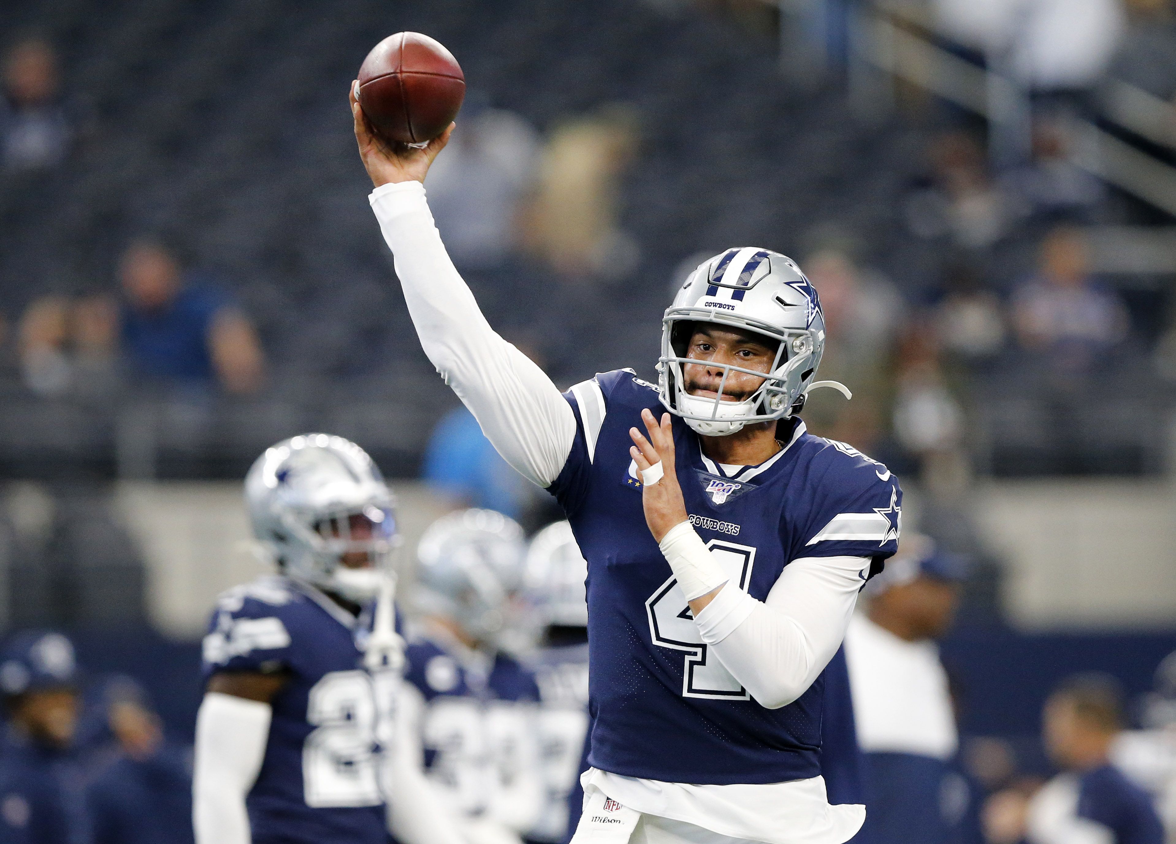 For Cowboys QB Dak Prescott, his shoulder strain is a mere speed bump in  rebound from injury