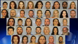 48 people arrested in north Georgia drug trafficking bust