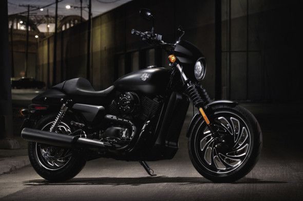 Verkleidungscheibe Modell Dark Night Getönt Customacces für Harley Davidson Street 750 17'-19' 