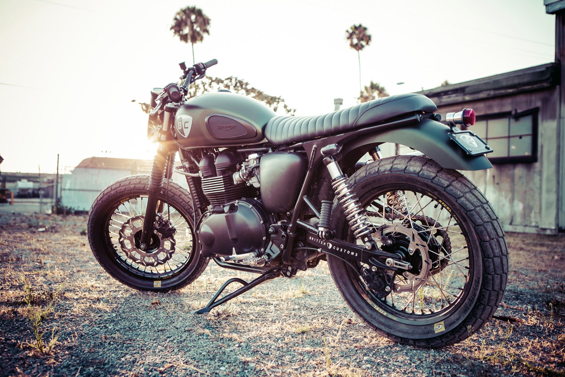 Triumph 110 Scrambler by down and out