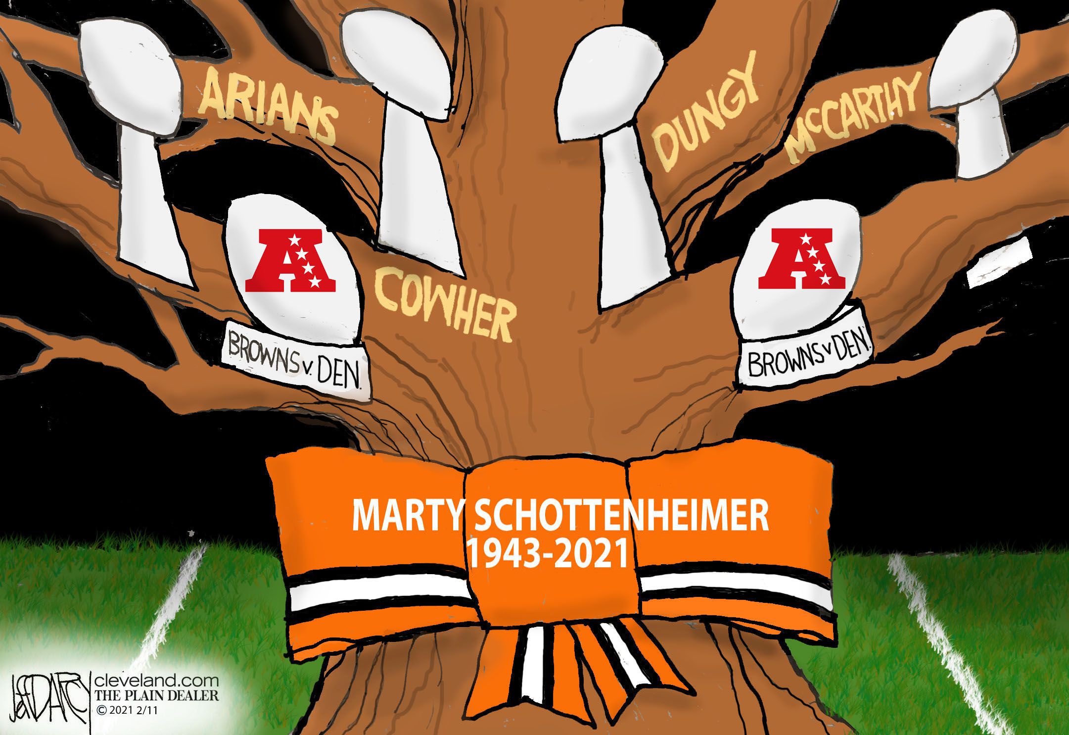 Marty Schottenheimer finds himself coaching in obscurity with the