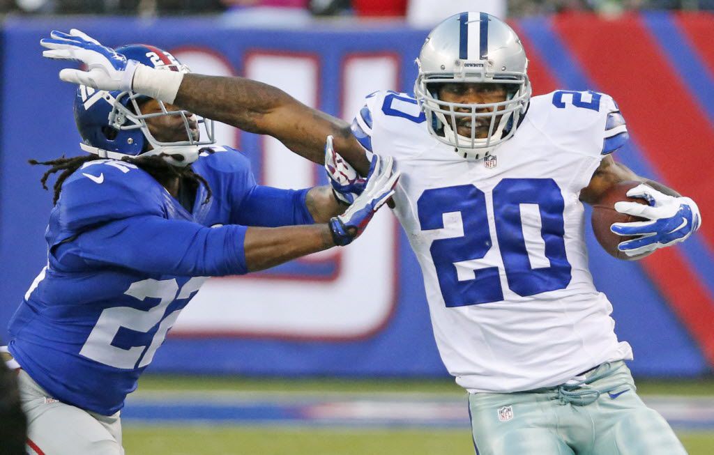 Why was Cowboys RB Darren McFadden inactive vs. the Giants?