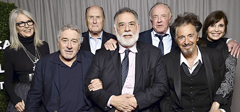 Ford Coppola, Diane Keaton, Robert De Niro, Robert Duvall, James Caan, Al Pacino y Talia Shire