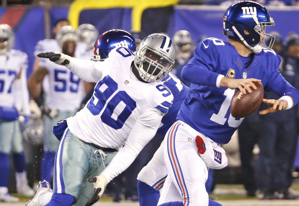 Cowboys' DeMarcus Lawrence has funny reply to notion Eli Manning