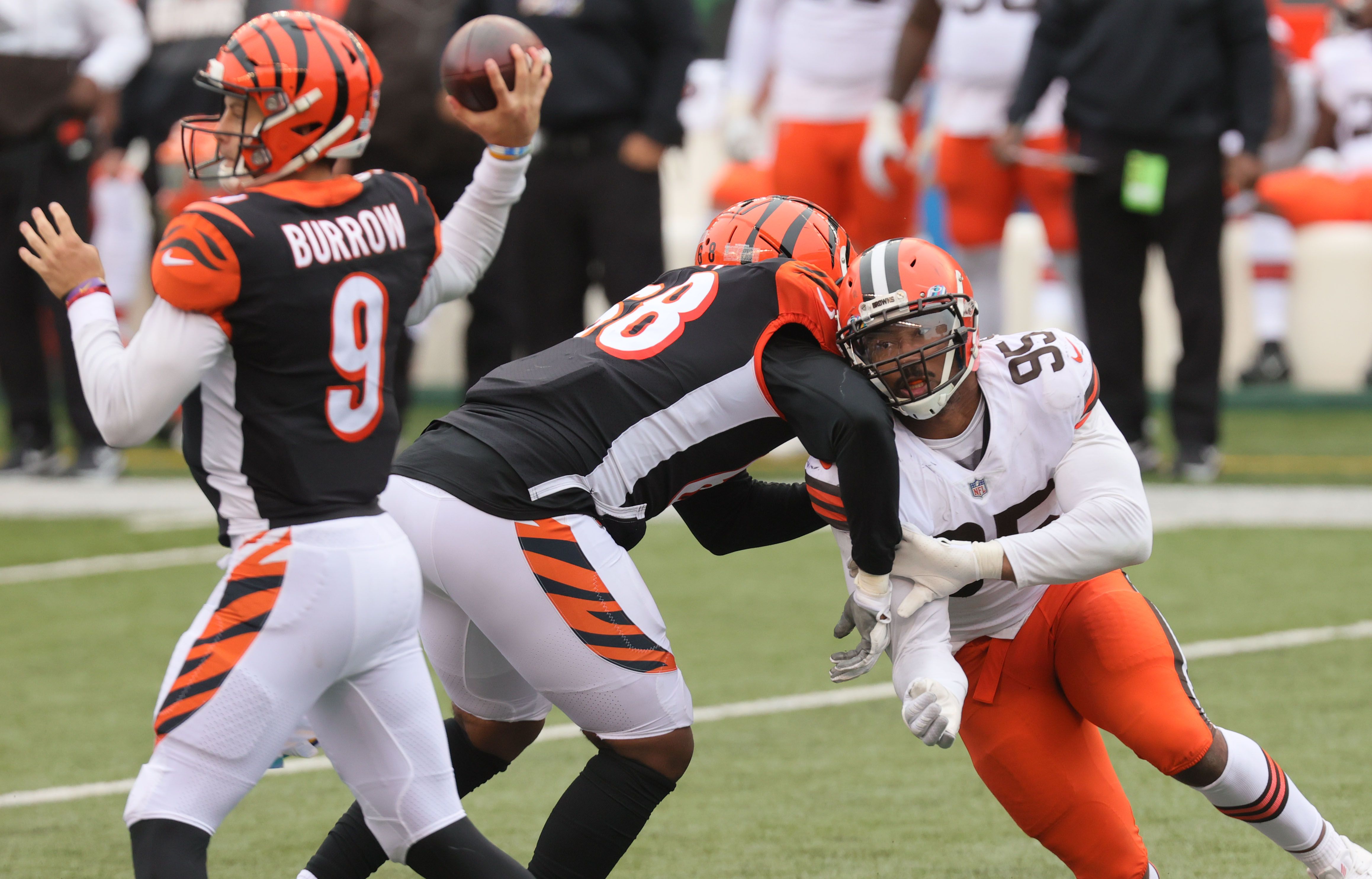 Cleveland Browns' Myles Garrett named AFC Defensive Player of Month