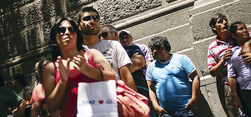 gente, personas, plaza de armas