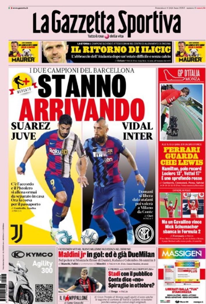 FOTO: La Gazzetta dello Sport.