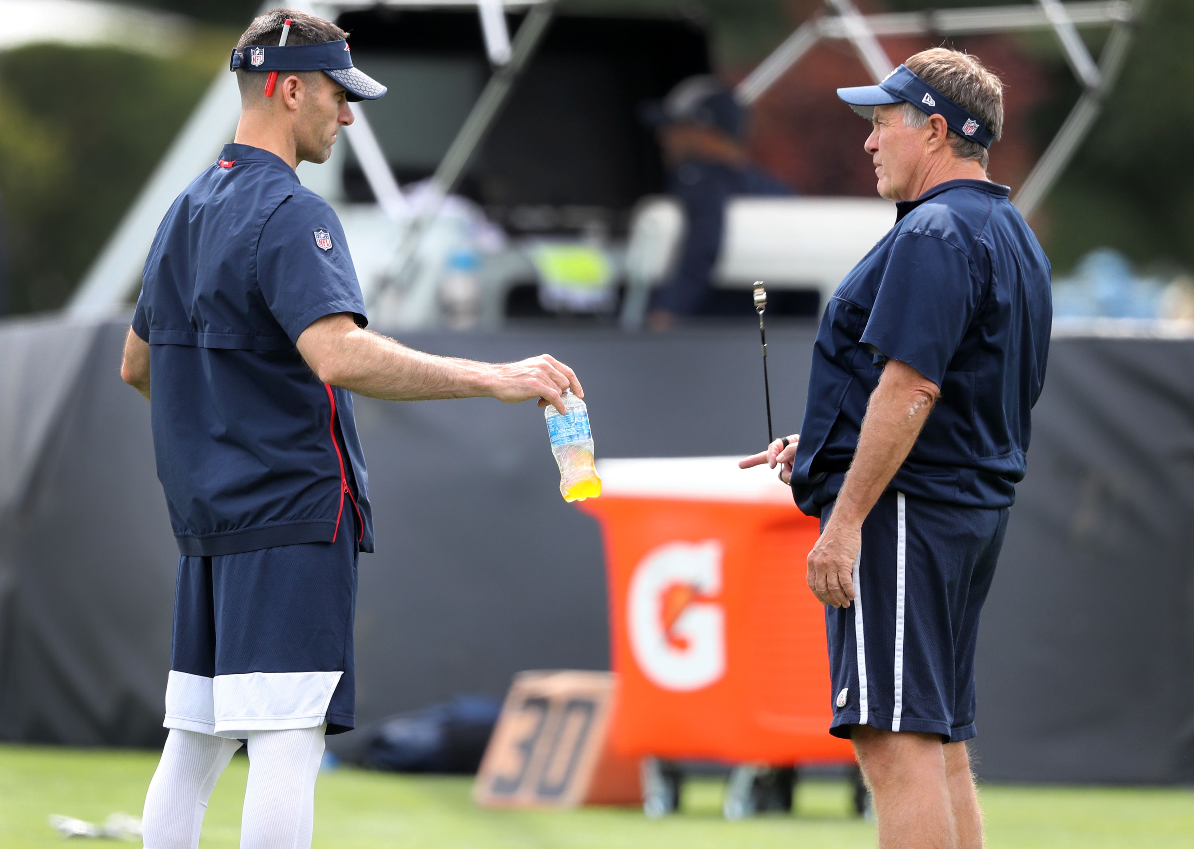 Patriots WR Gunner Olszewski getting a crash course from 'touchdown Troy  Brown' 