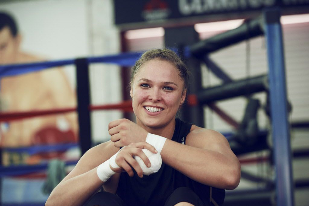 Texas asks mixed martial fighter Ronda Rousey to prom