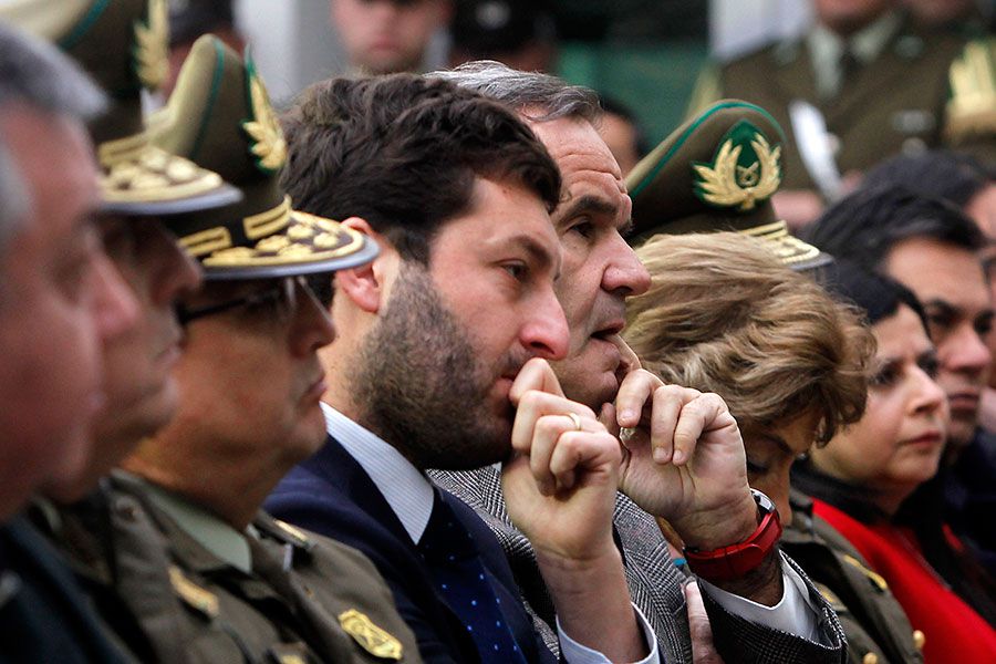 Diputado Juan Antonio Coloma y Andrés Allamand