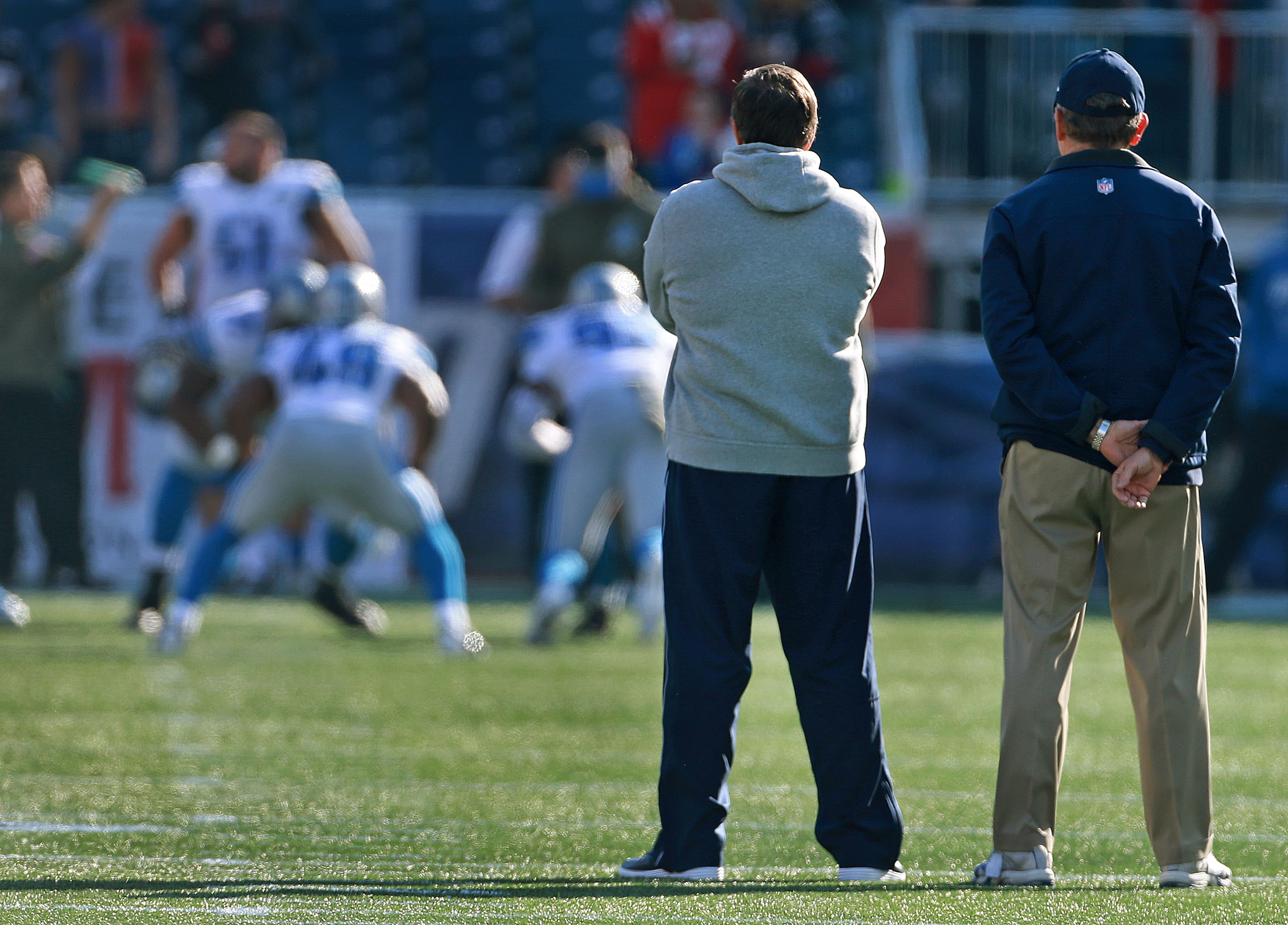 Bill Belichick Shows Off Softer Side When Hanging With His Dog 'Nike' 