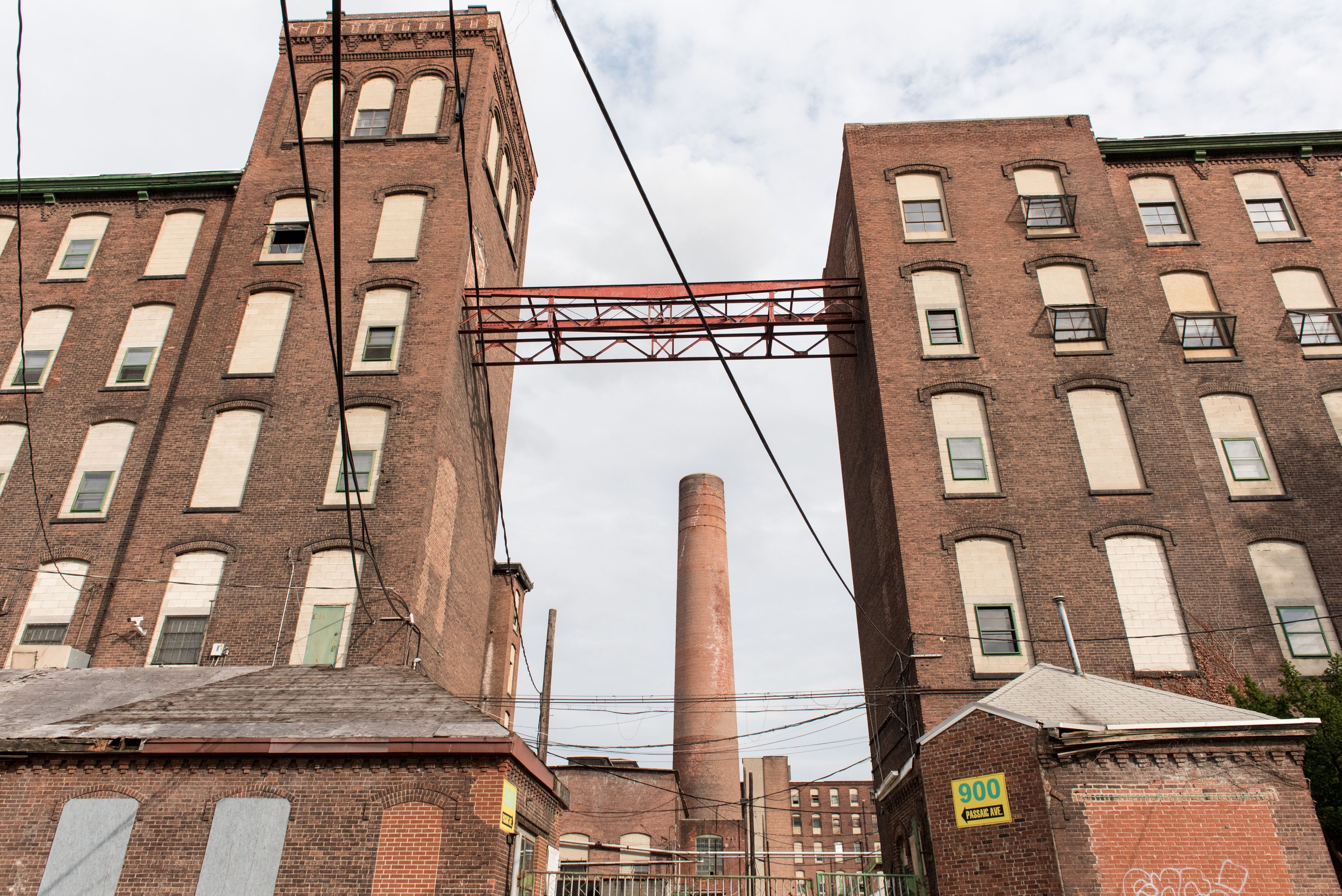 Rood Erge, ernstige transmissie Clark Cotton and Thread Company Mill in East Newark - nj.com