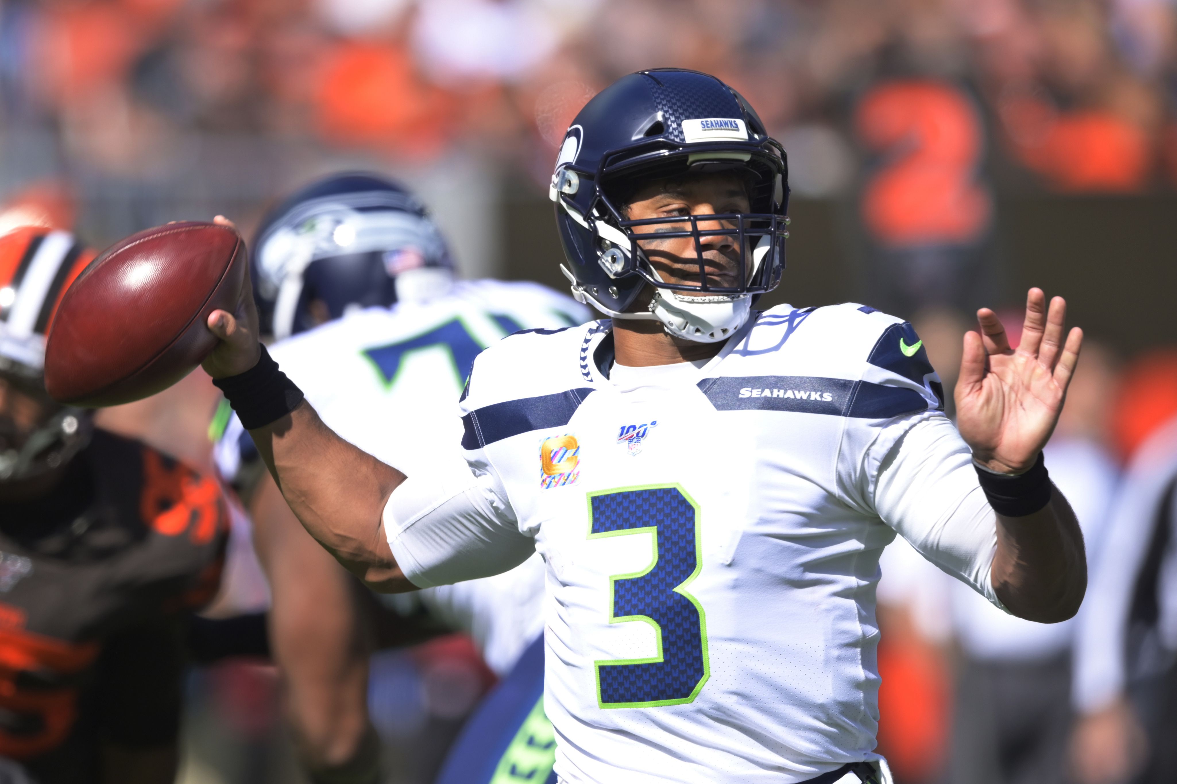 Seahawks soar over Ravens, powered by 5 Wilson TDs