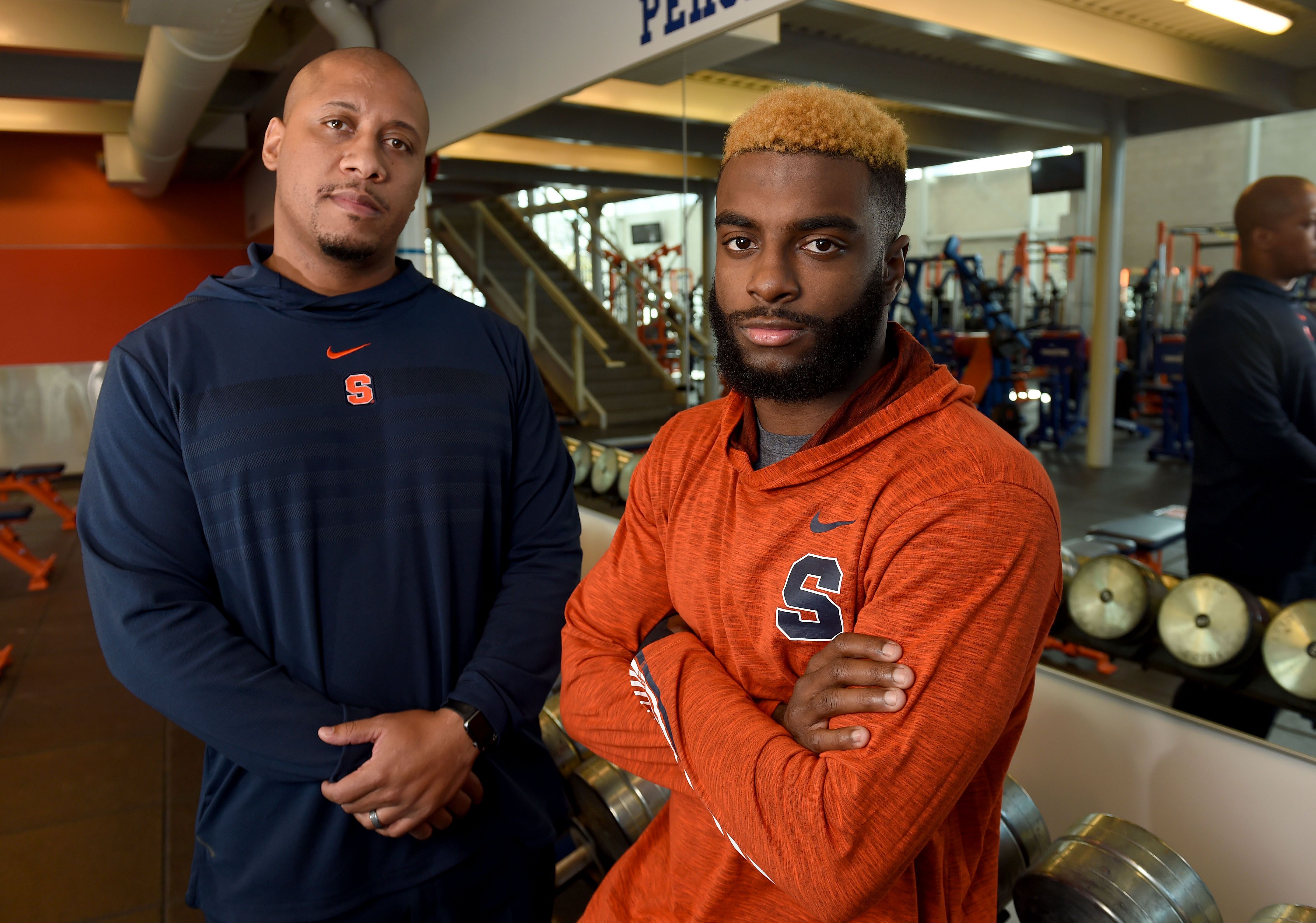 Syracuse DB Trill Williams' custom cleats started with spray paint