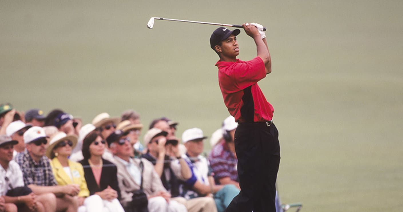 Woods en el Masters 1997