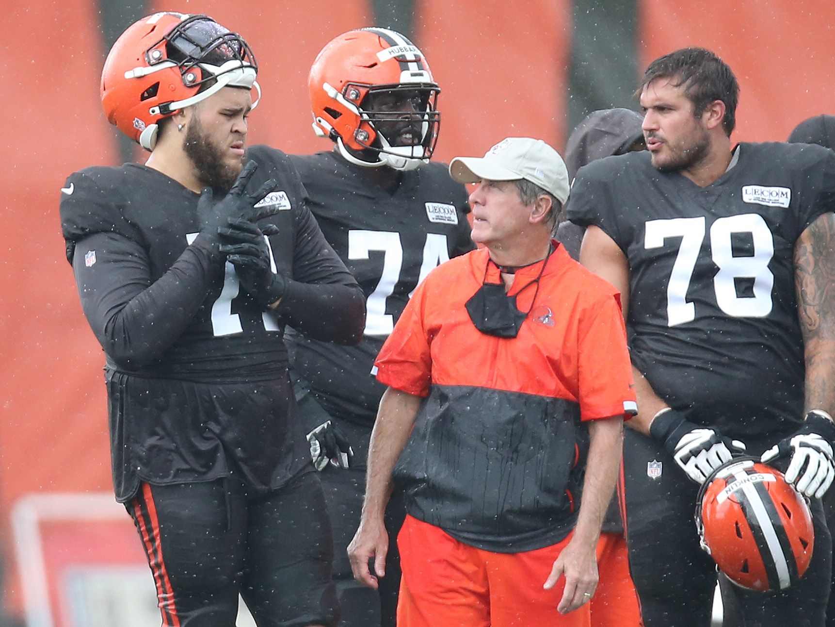 Stretching is overrated, says Browns OL coach - Footballscoop