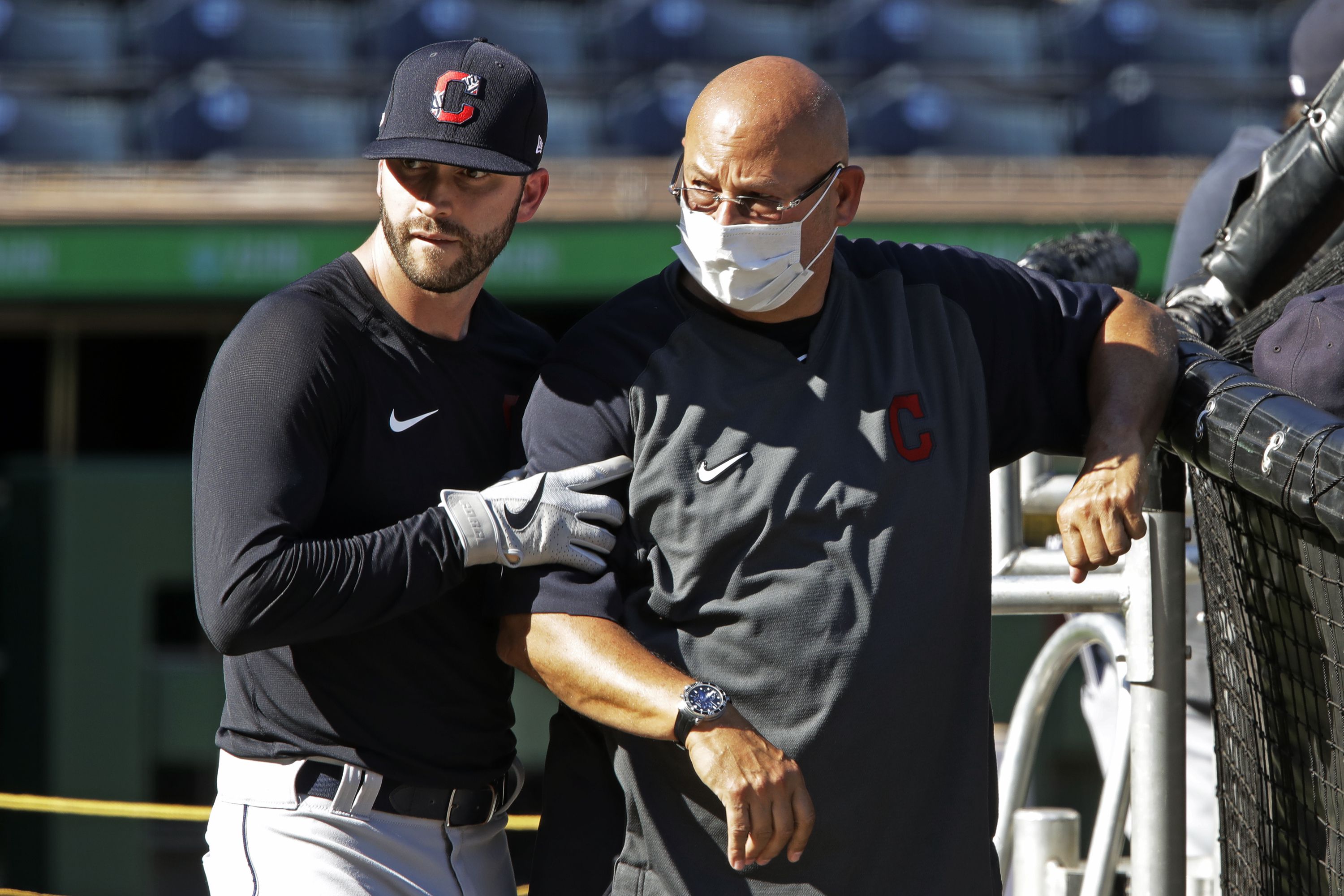 WATCH  Tyler Naquin belts Indians' 1st home run of spring