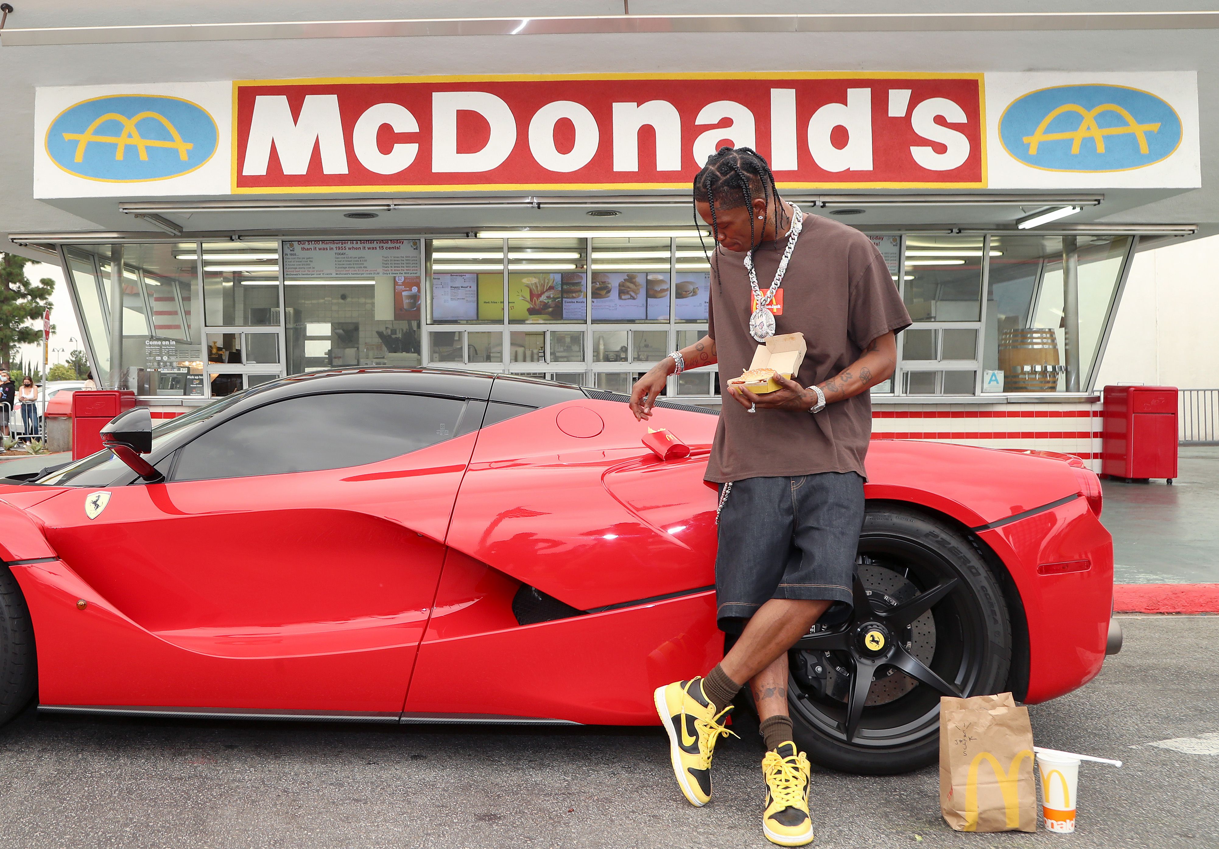 McDonald's just dropped the Travis Scott meal as the rapper joins