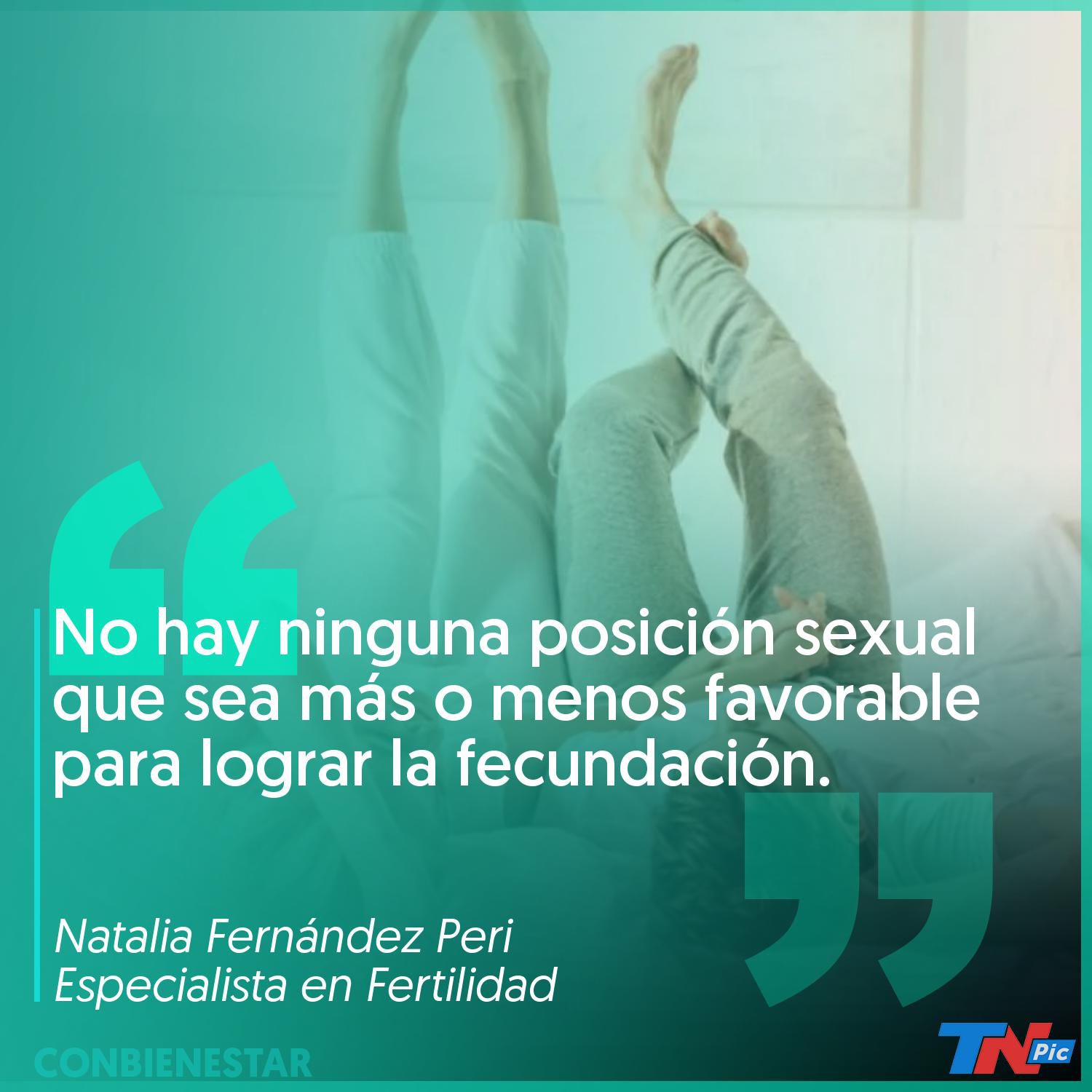 Mito o realidad? La postura sexual que aumenta las chances de quedar  embarazada | TN