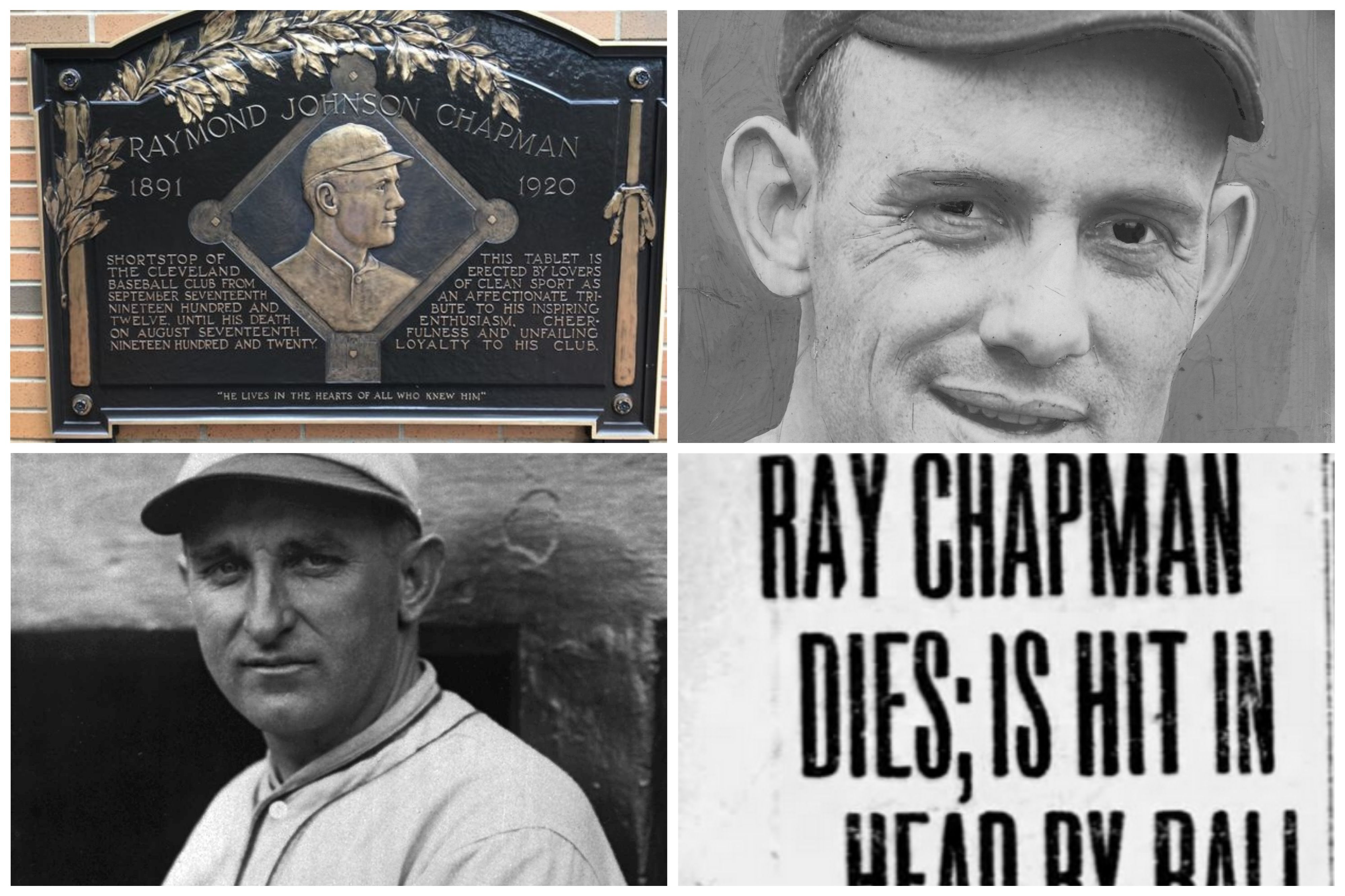 They Played In Color Galleries on X: OTD in 1920 tragedy strikes @ the  Polo Grounds as Cleveland star SS Ray Chapman, who was known to crowd the  plate, fails to get