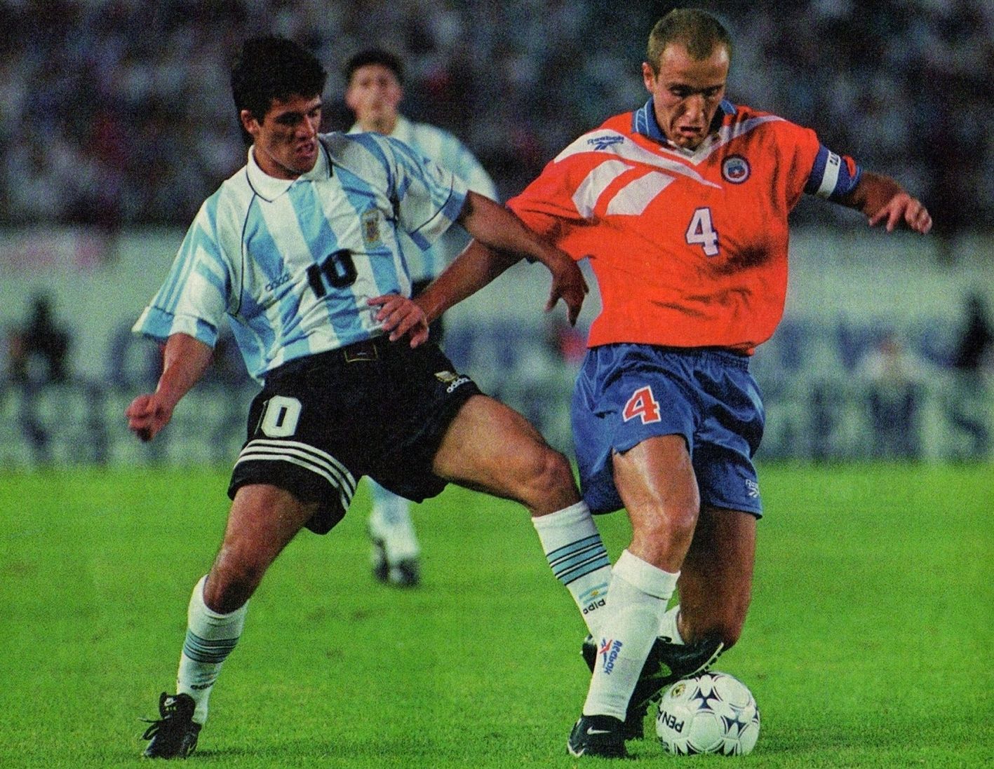 Argentina vs Chile, Javier Margas, 1996