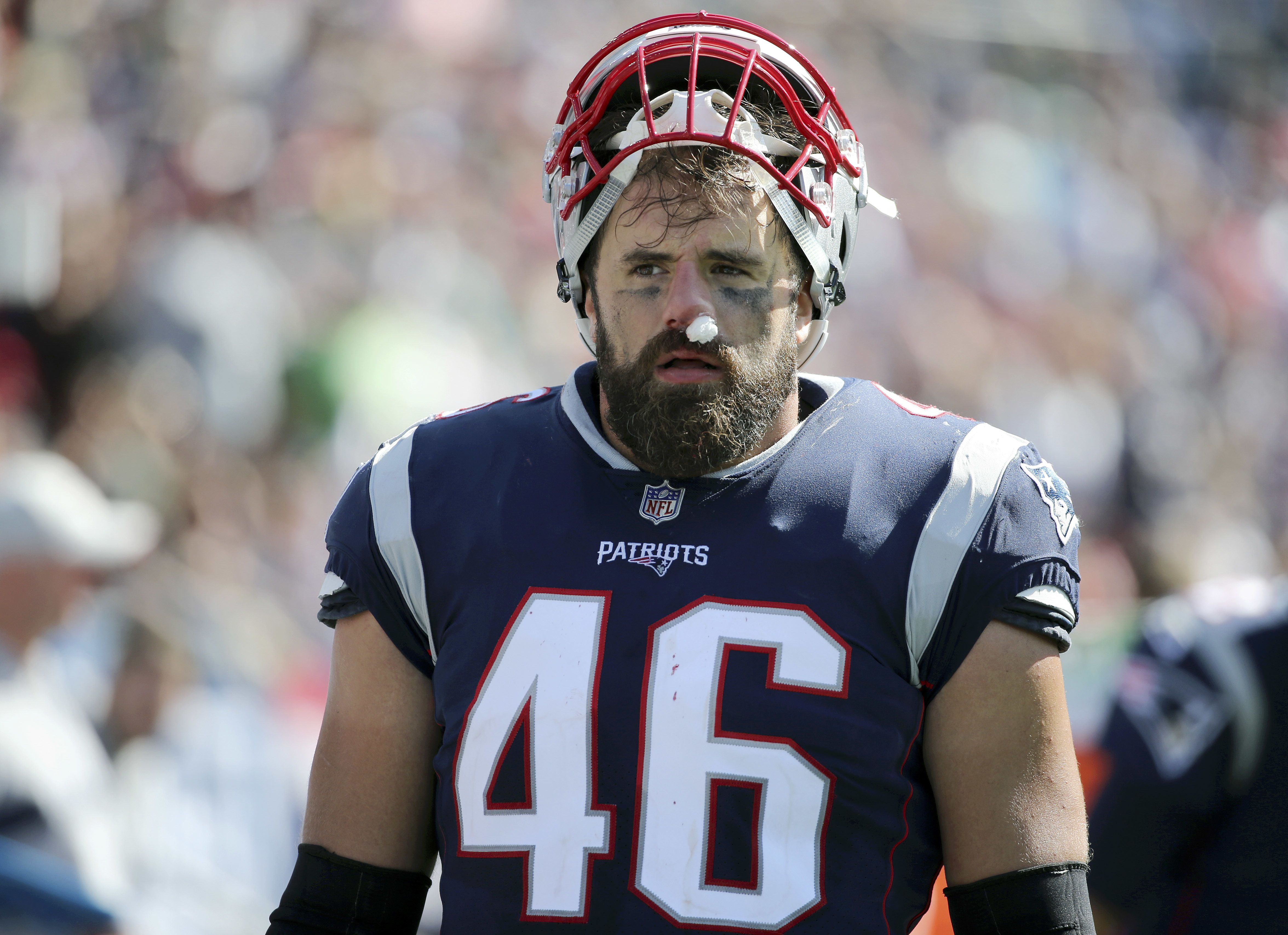 New England Patriots FB James Develin could have been paralyzed if ...