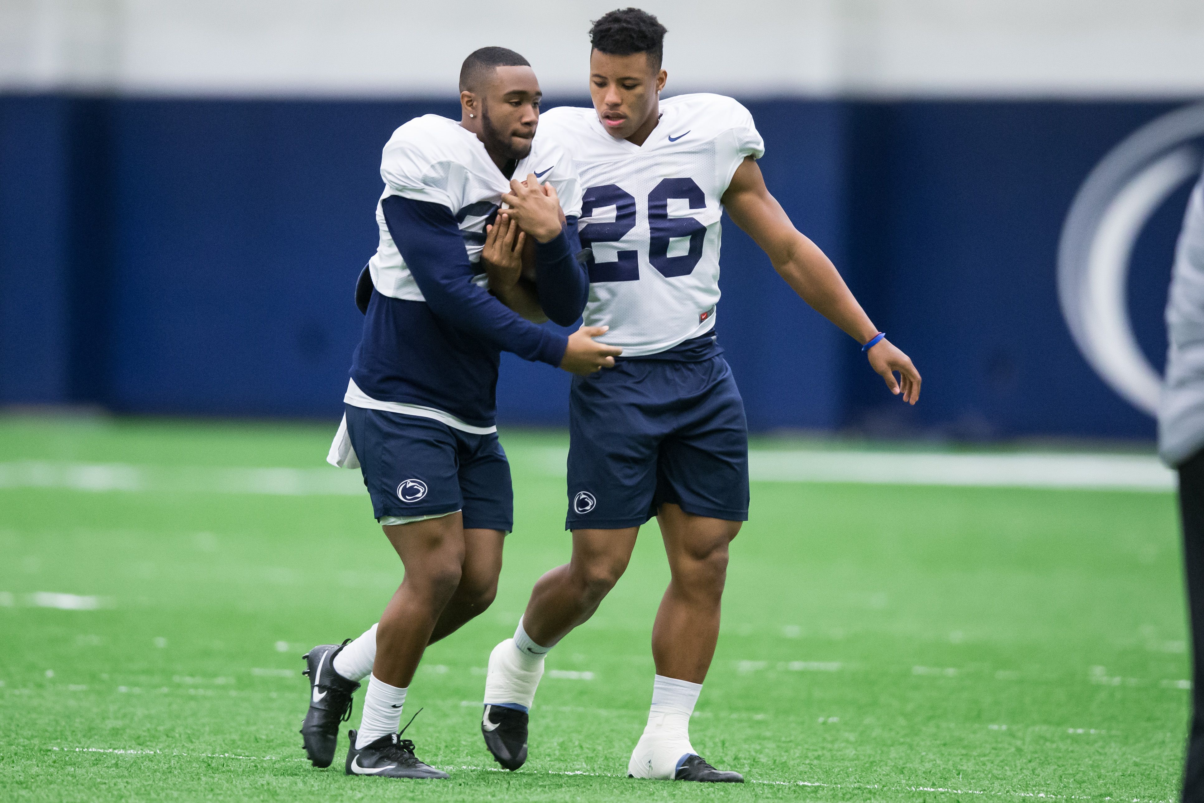 Miles Sanders talks struggles of following Saquon Barkley at Penn