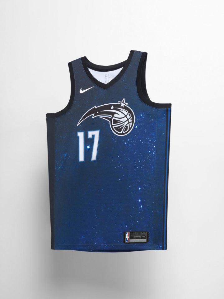Nike unveils Orlando Magic's space-themed city edition uniform
