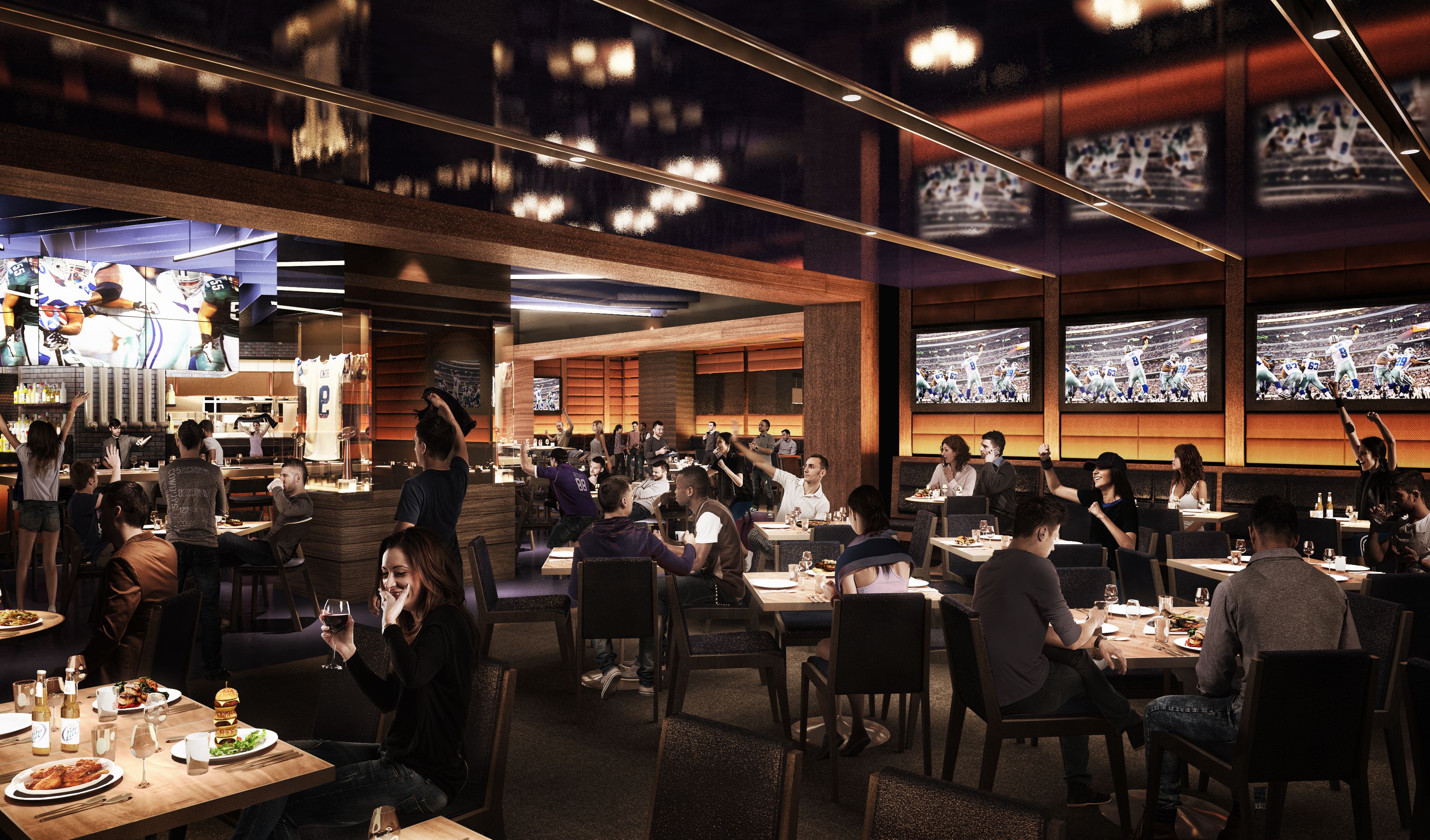 Cowboys to open expanded sports lounge, team shop