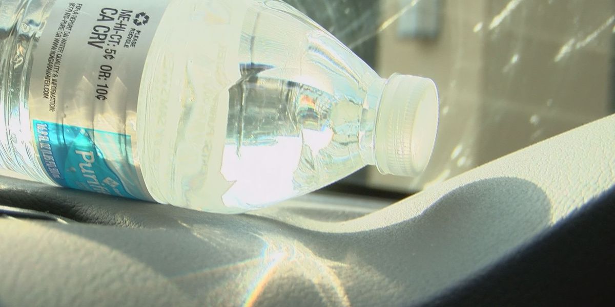 Plastic water bottles could spark fire if left in hot car, firefighters  warn - ABC7 San Francisco