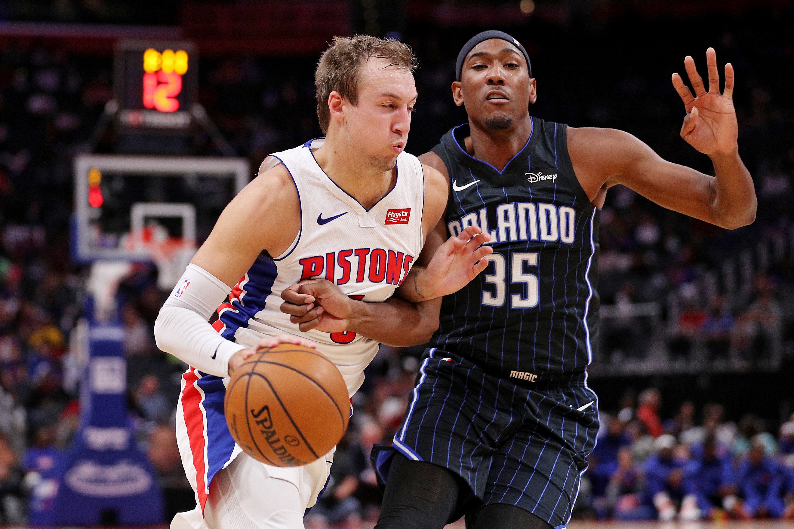 Detroit Pistons and Phoenix Suns discussing Luke Kennard trade